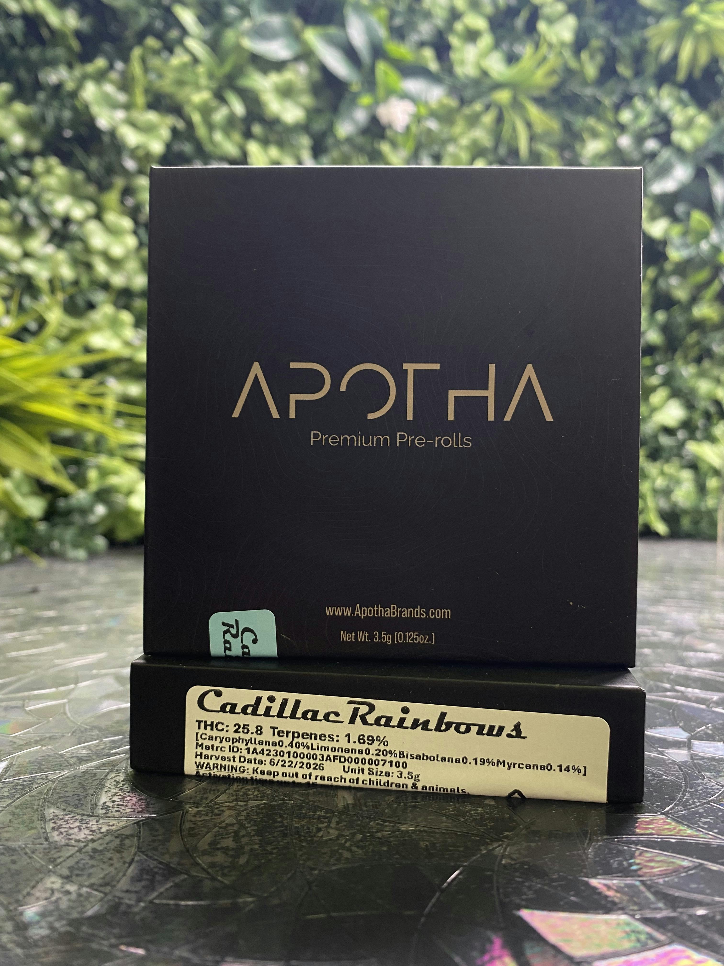 Cadillac Rainbow | 7 x .5g Prerolls | Apotha