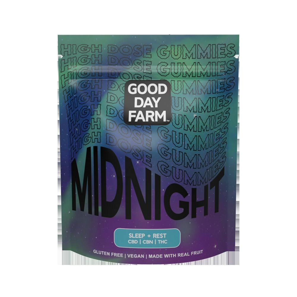 GDF: Multi-Dose Gummies | Midnight 20:10:5 | 200mg THC : 100mg CBN : 50mg CBD | 10pk at Good Day Farm Bossier City