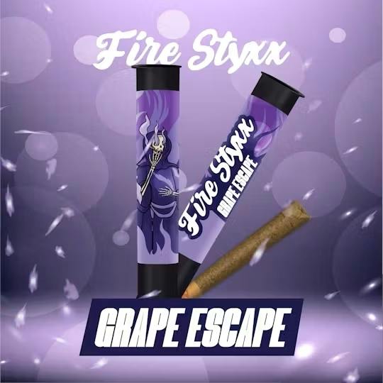 Fire Styxx 1g Infused Preroll Grape Escape