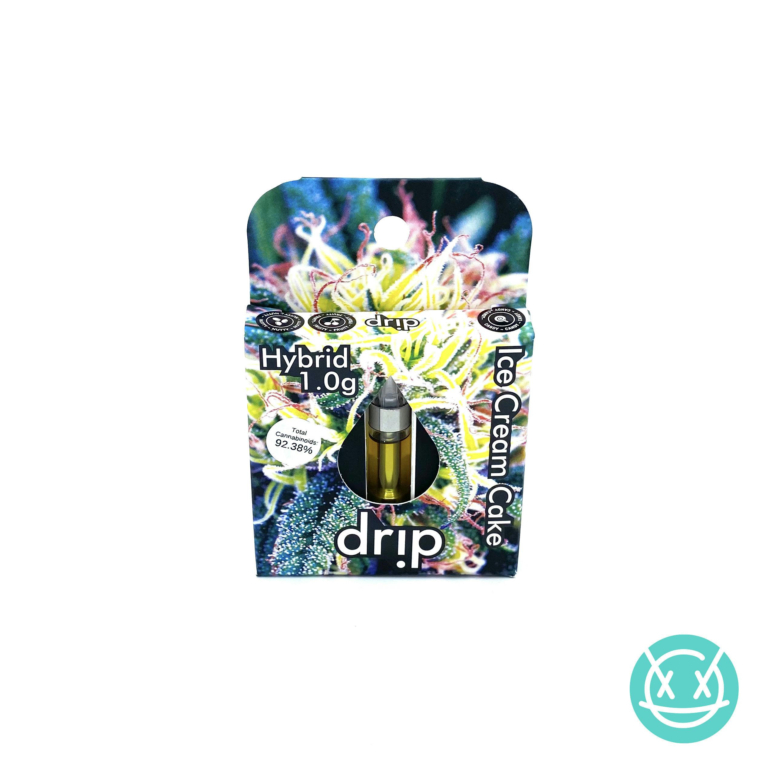 Drip 1g Distillate Vape Cartridge - Ice Cream Cake