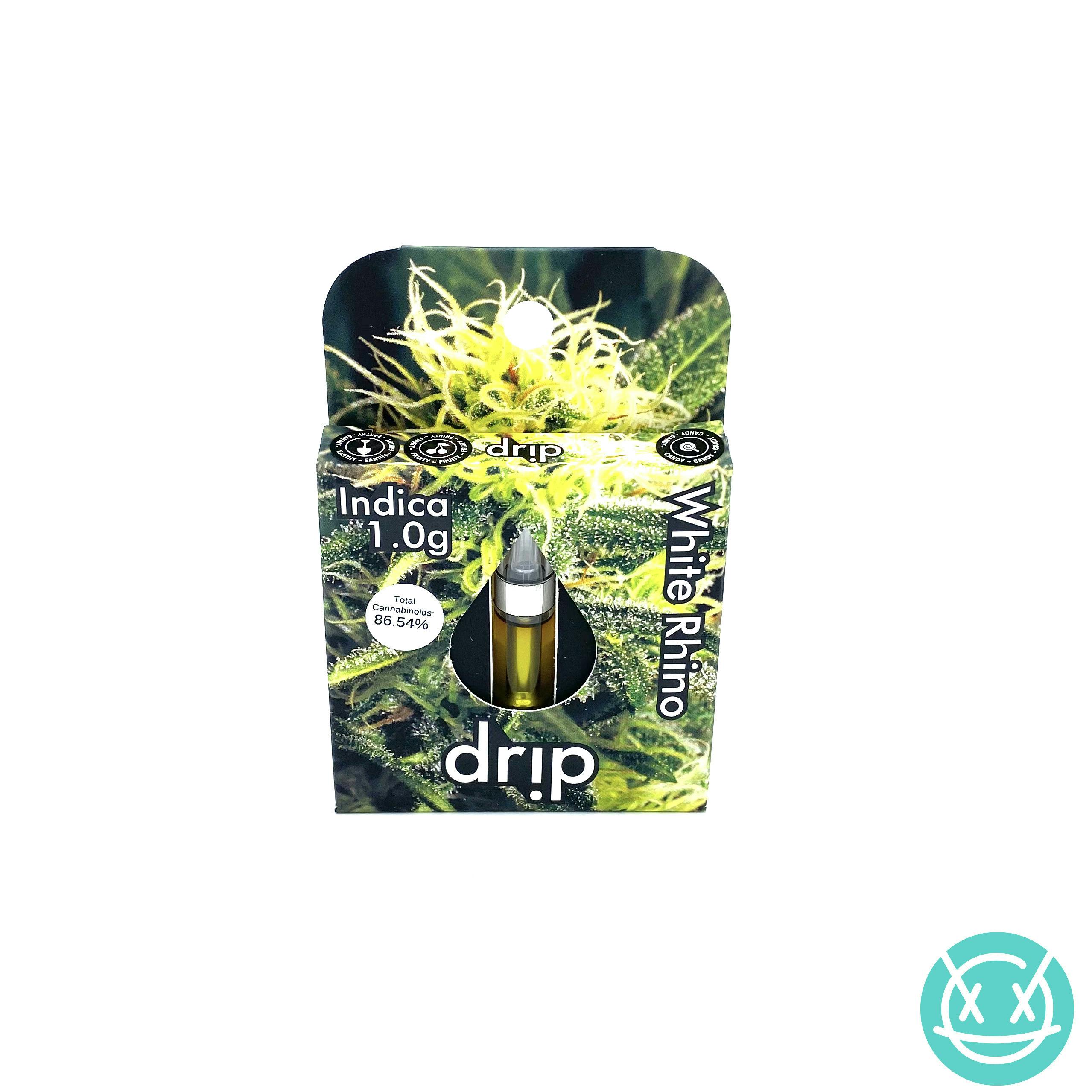 Drip 1g Distillate Vape Cartridge - White Runtz