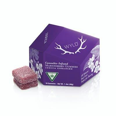 Wyld 200mg Gummies - Marionberry