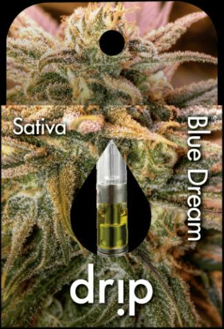 Drip 1g Distillate Vape Cartridge - Blue Dream