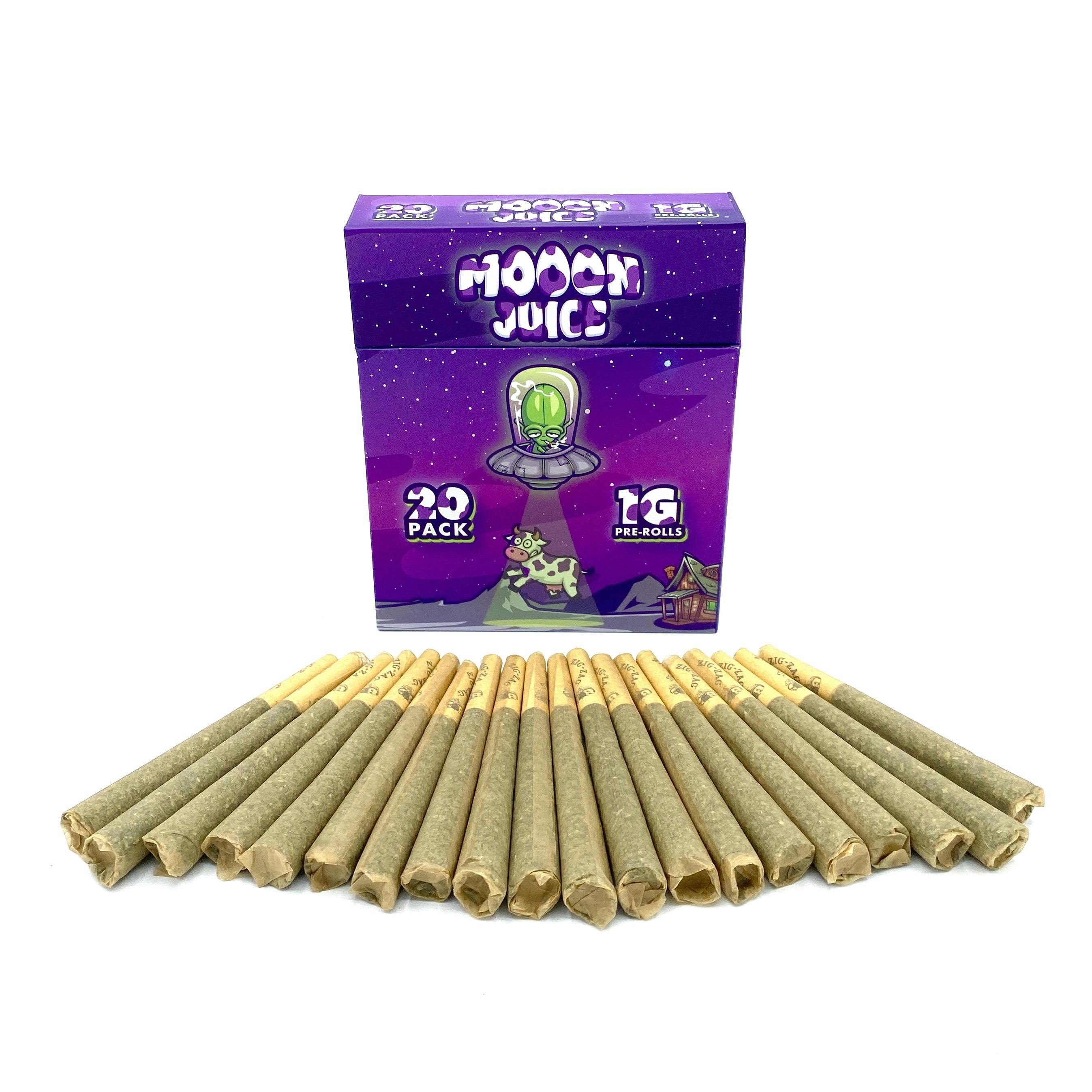 Mooon Juice 20g Multi-Pack PreRoll - Grease Monkey 20 x