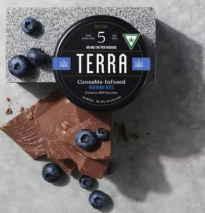 Terra Bites 100mg - Blueberry