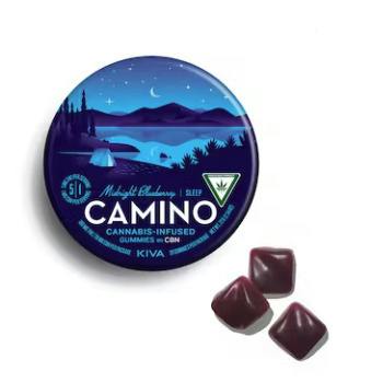 Camino 200mg Gummies - Midnight Blueberry 5:1 (THC:CBN) 'Sleep'