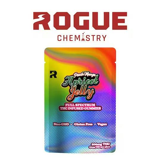 Rogue 200mg Full Spectrum Gummies - Grapefruit Apricot Jelly + CBG