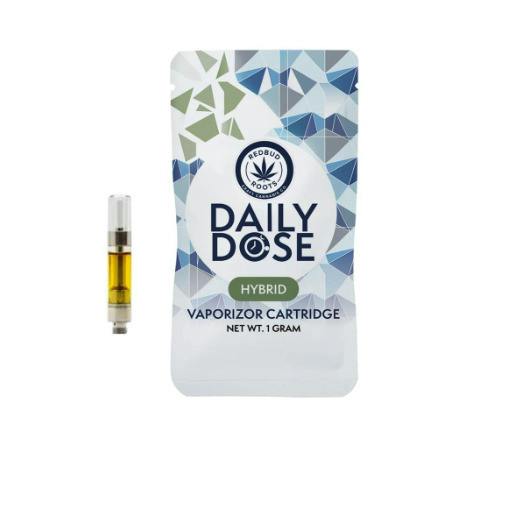 Daily Dose by Redbud Roots 1g Distillate Vape Cartridge - Apples & Bananas