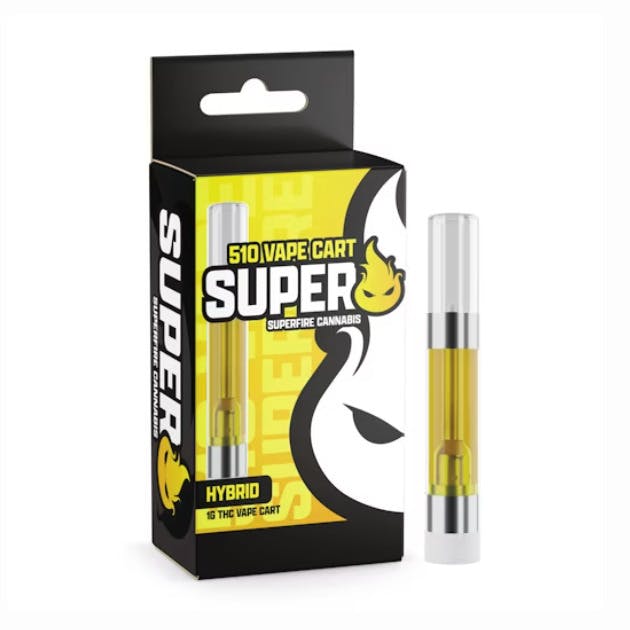 Superfire 1g Distillate Vape Cartridge - Super Gelato