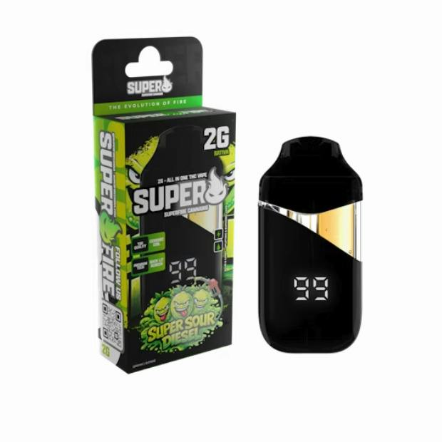 Superfire 2g All-in-One Vape - Super Sour Diesel