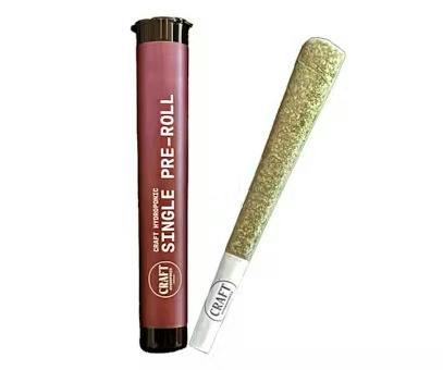 Craft Hydroponic 1g Single Infused Preroll - Super Boof x Blood Orange