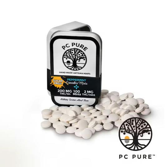 PC Pure 200mg Mints - Wintergreen 100 x