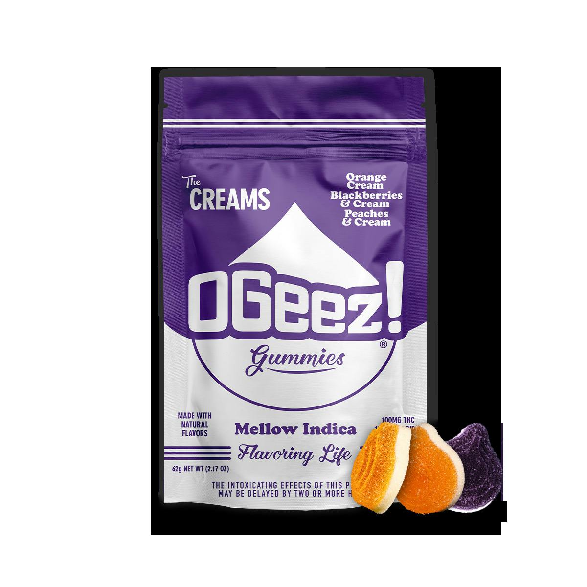 OGeez! | The Creams, Mellow Indica | Gummies