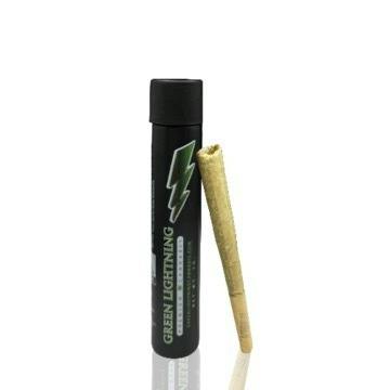 Green Lightning | Glitter Bomb | 1g Pre-Roll at Treeotics