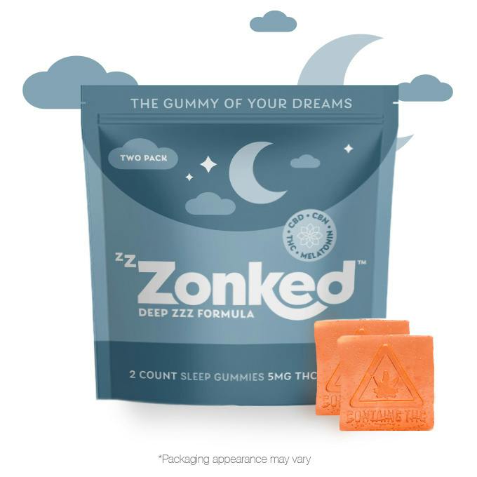 Zzzonked | Pineapple Dream | Gummies | 2pk at Treeotics