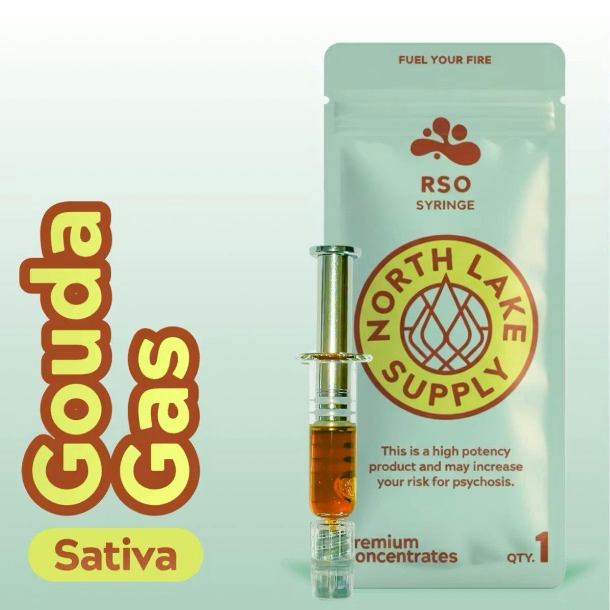 North Lake Supply | Gouda Gas | 1g RSO Syringe at Treeotics