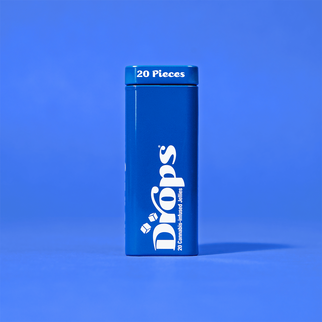 Drops CBD Jellies 20 Pack: Blueberry