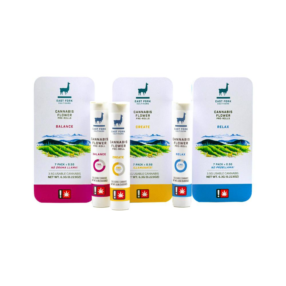 East Fork Cultivars Relief Preroll Pack | 3.5g