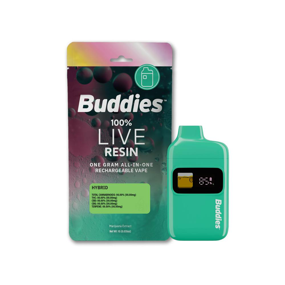 Buddies All-In-One Live Resin: Kushy Mintz