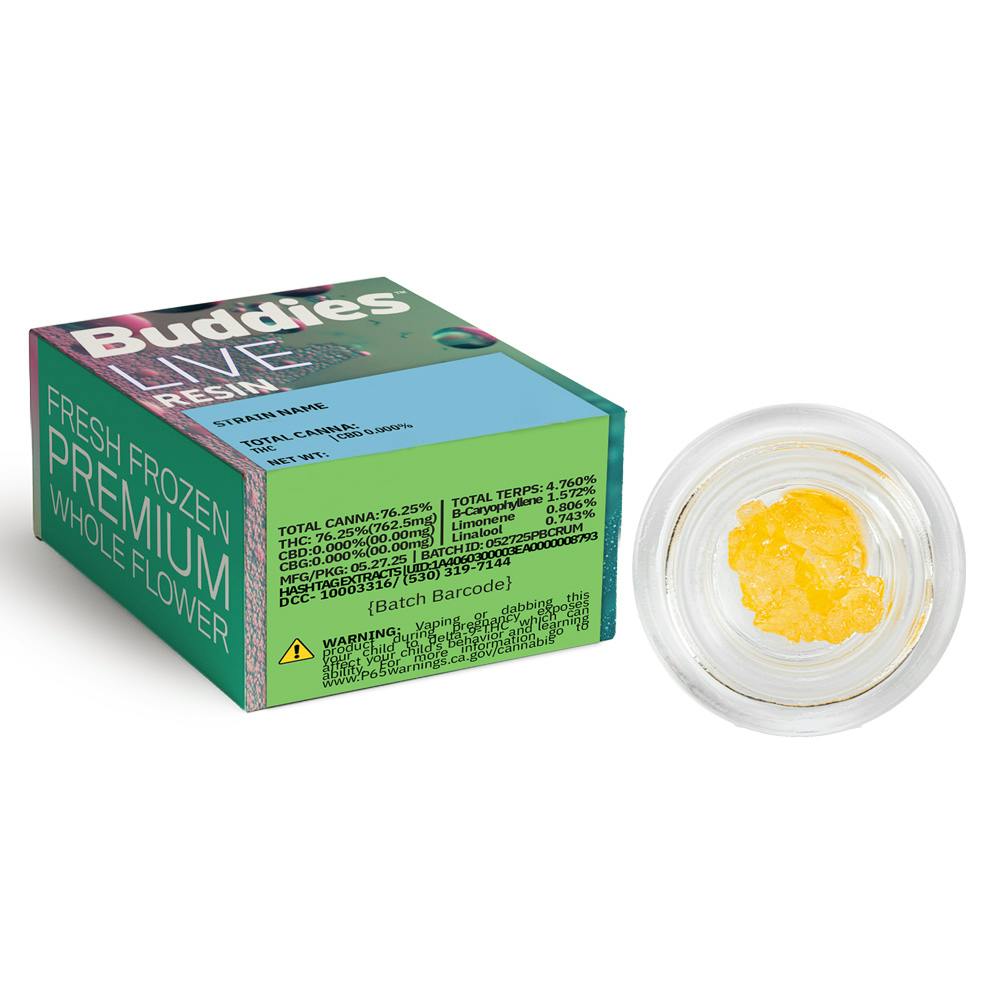 Buddies Live Resin: Chemdawg
