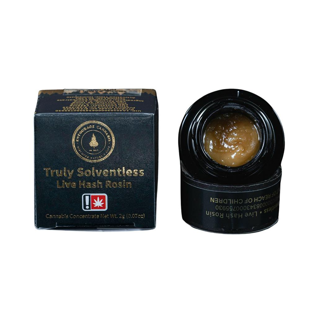 Entourage Cannabis Live Hash Rosin: Grape Pie