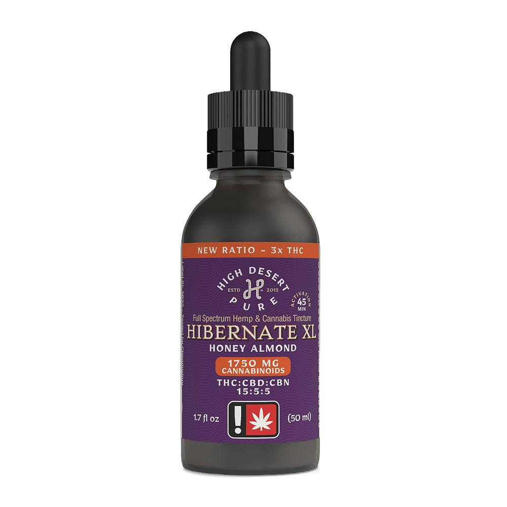 High Desert Pure Tincture | Hibernate XL CBN 1700 mg