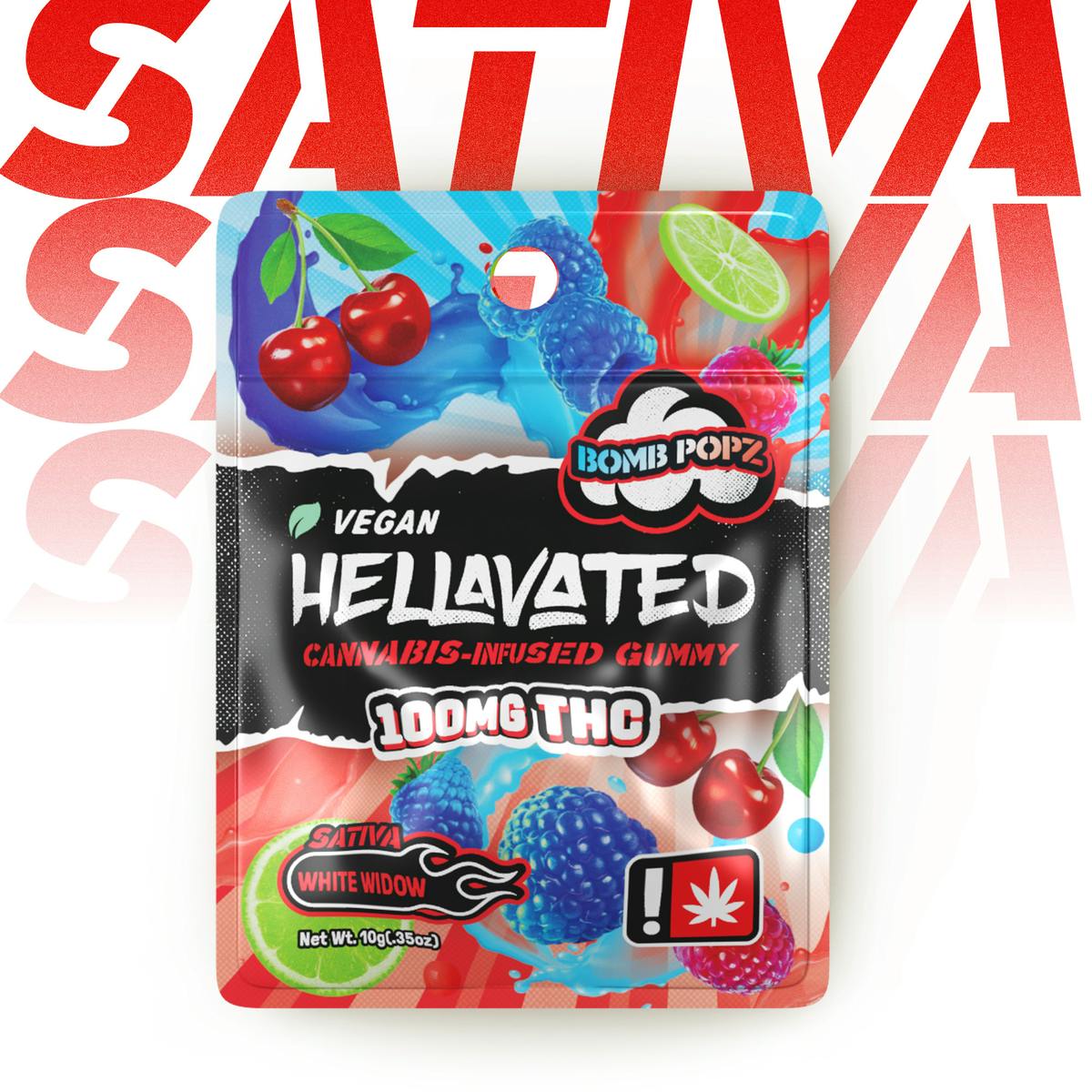 Hellavated Gummies: Bomb Pop