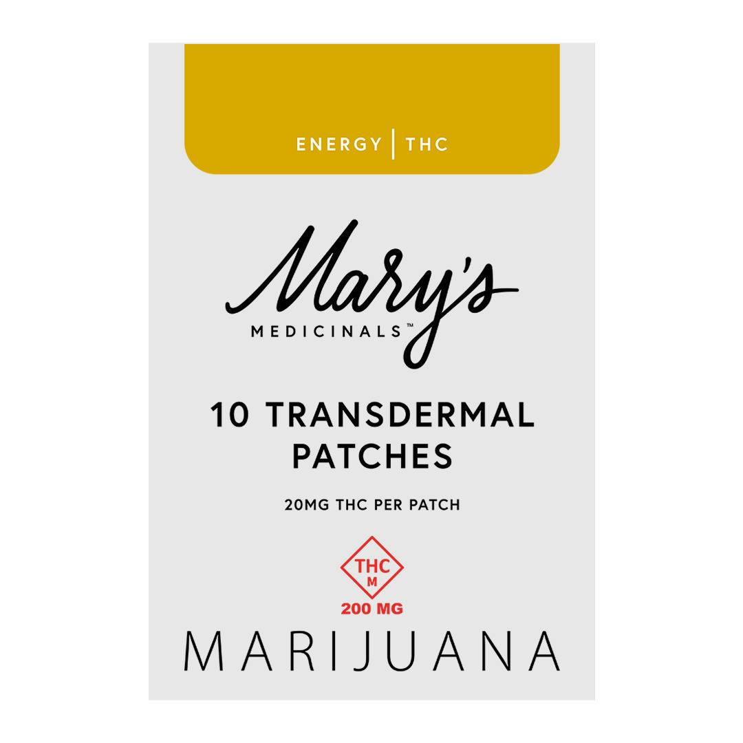 Transdermal Energy Sativa Patch 10pk (200mg)