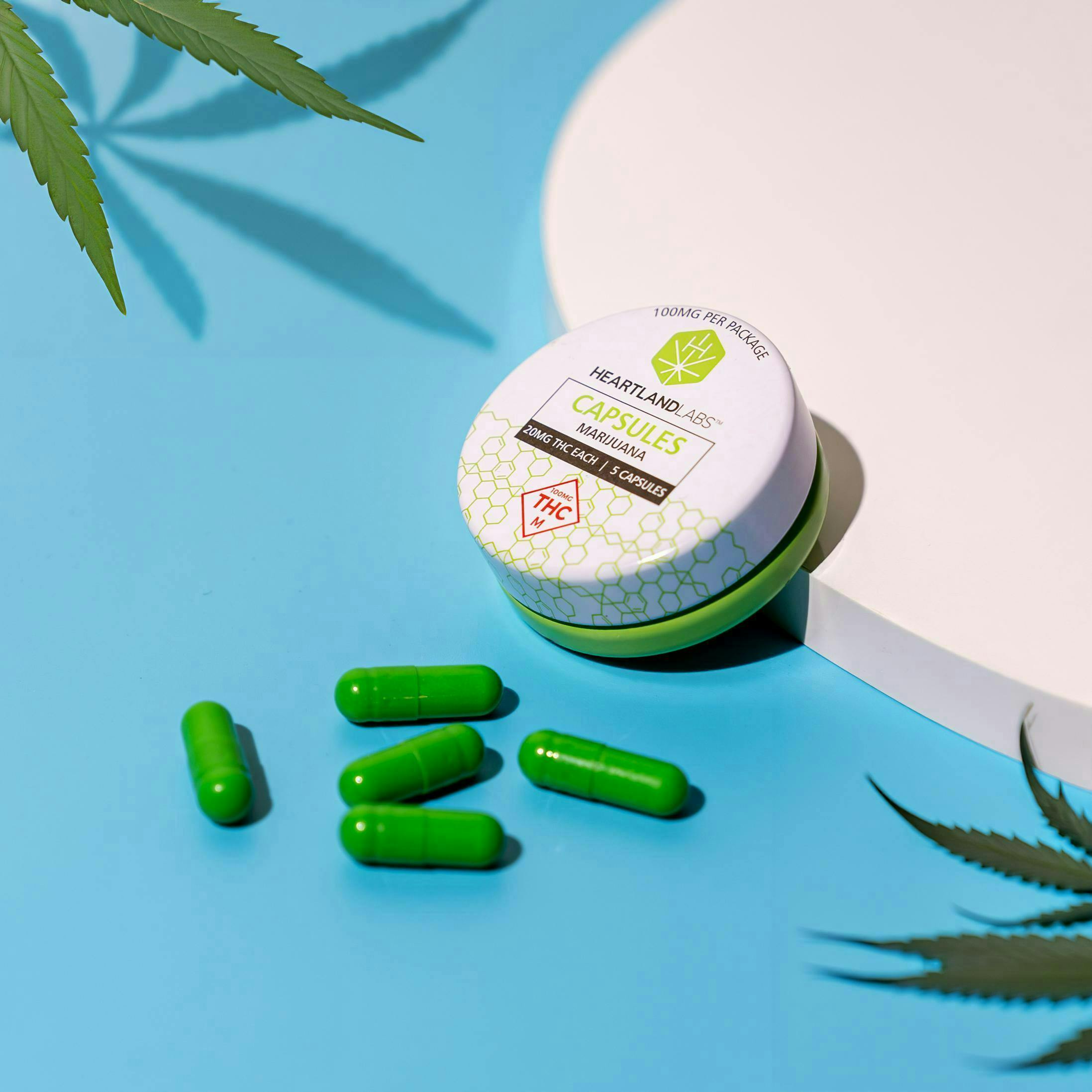 Heartland Holistics: FECO Capsules | 100mg | 5pk