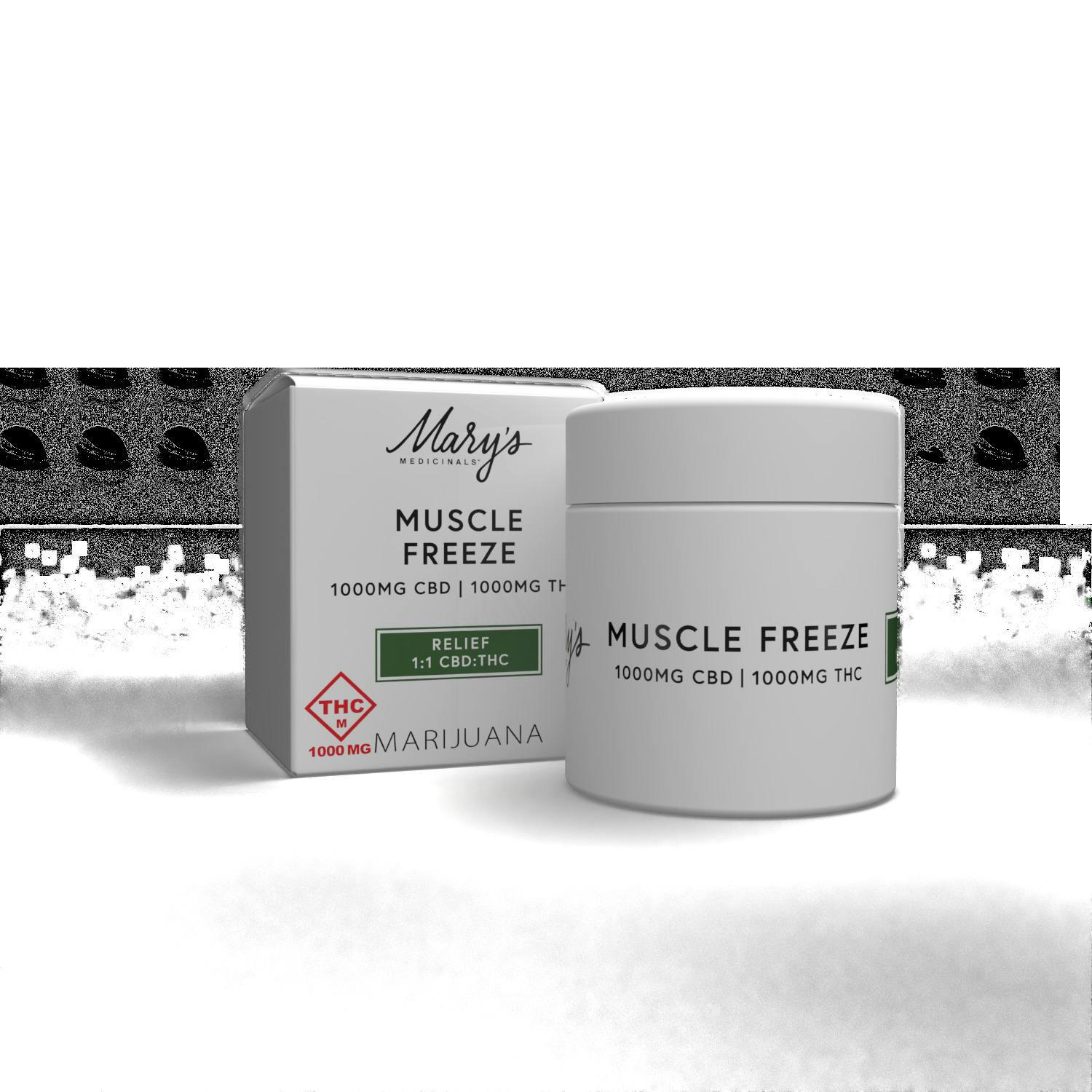 Relief | 1:1 THC:CBD Muscle Freeze