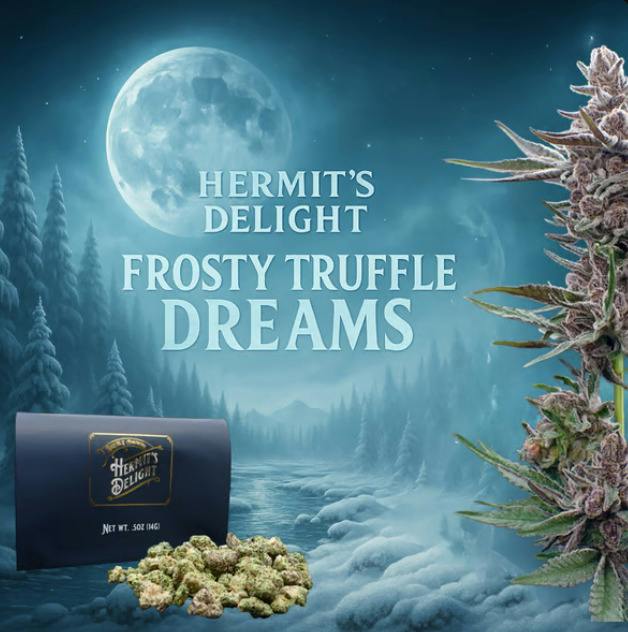 Hermit's Delight: Frosty Truffle Dreamz