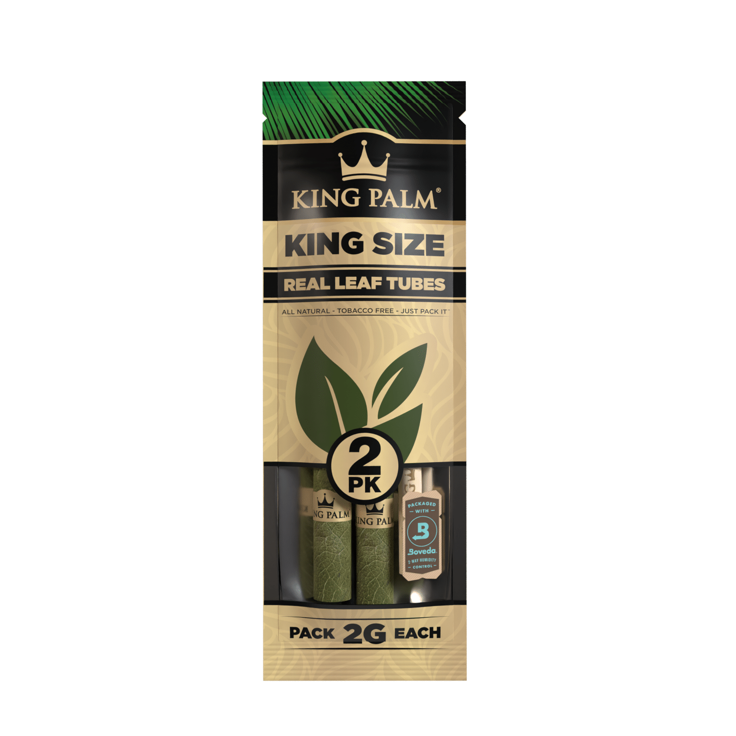 King Palm - 2pk King Cones (2g Each) - Natural Flavor at Experience Cannabis Co. (MEDICAL ONLY)
