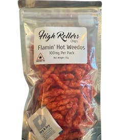 High Roller Chips - Weedos - Flamin' Hot -100mg