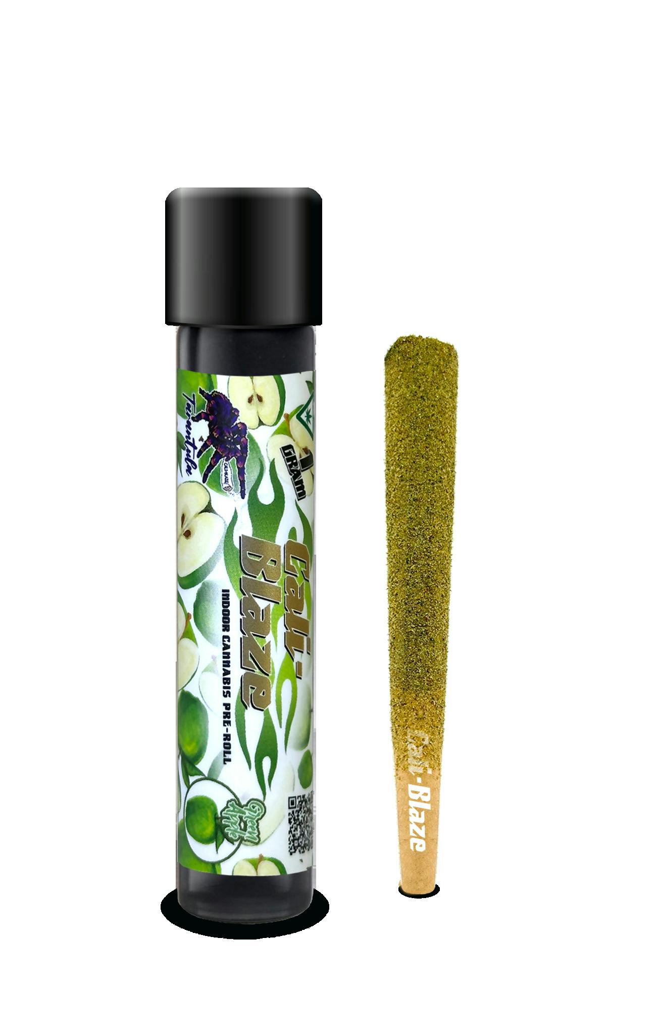 Cali Blaze Green Apple Infused Pre-roll at Chelsea Bud