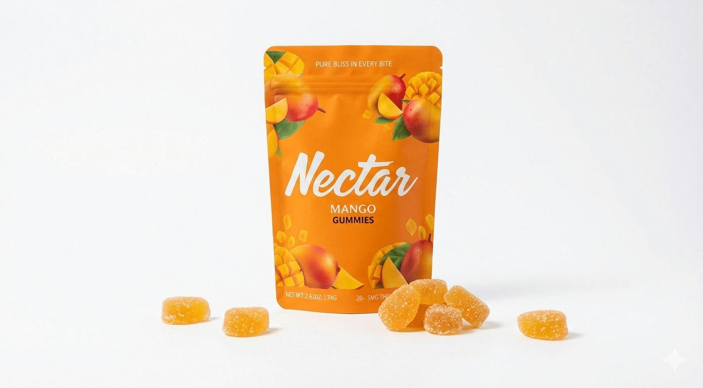 Nectar Mango Gummies at Chelsea Bud