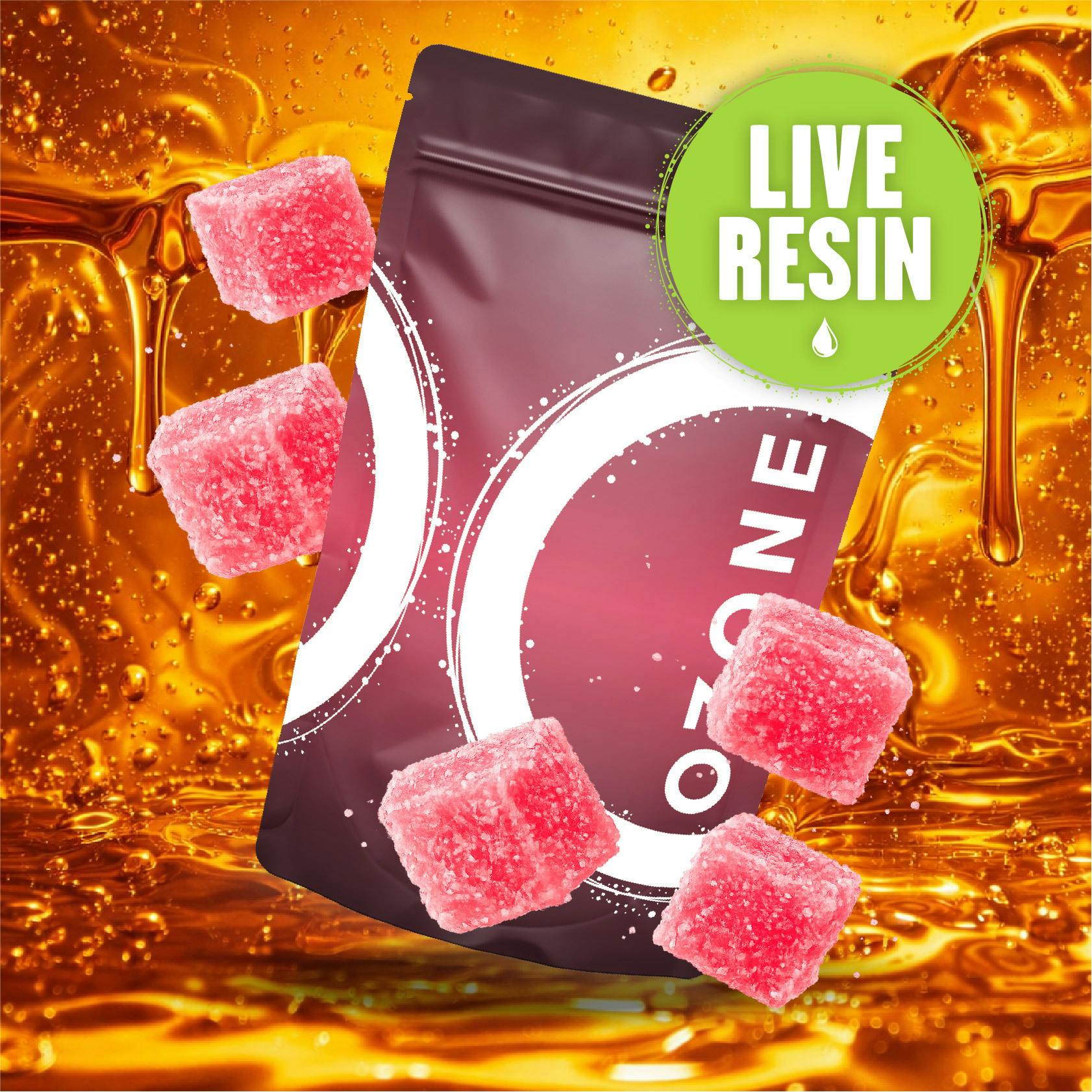 Ozone Cherry Limeade Full Spectrum Live Resin Gummies Edibles