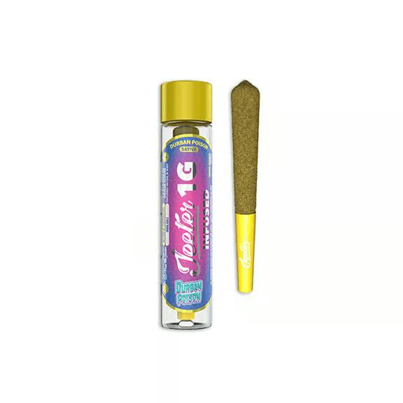 Jeeter Durban Poison Quad Infused - 1g Preroll 1g