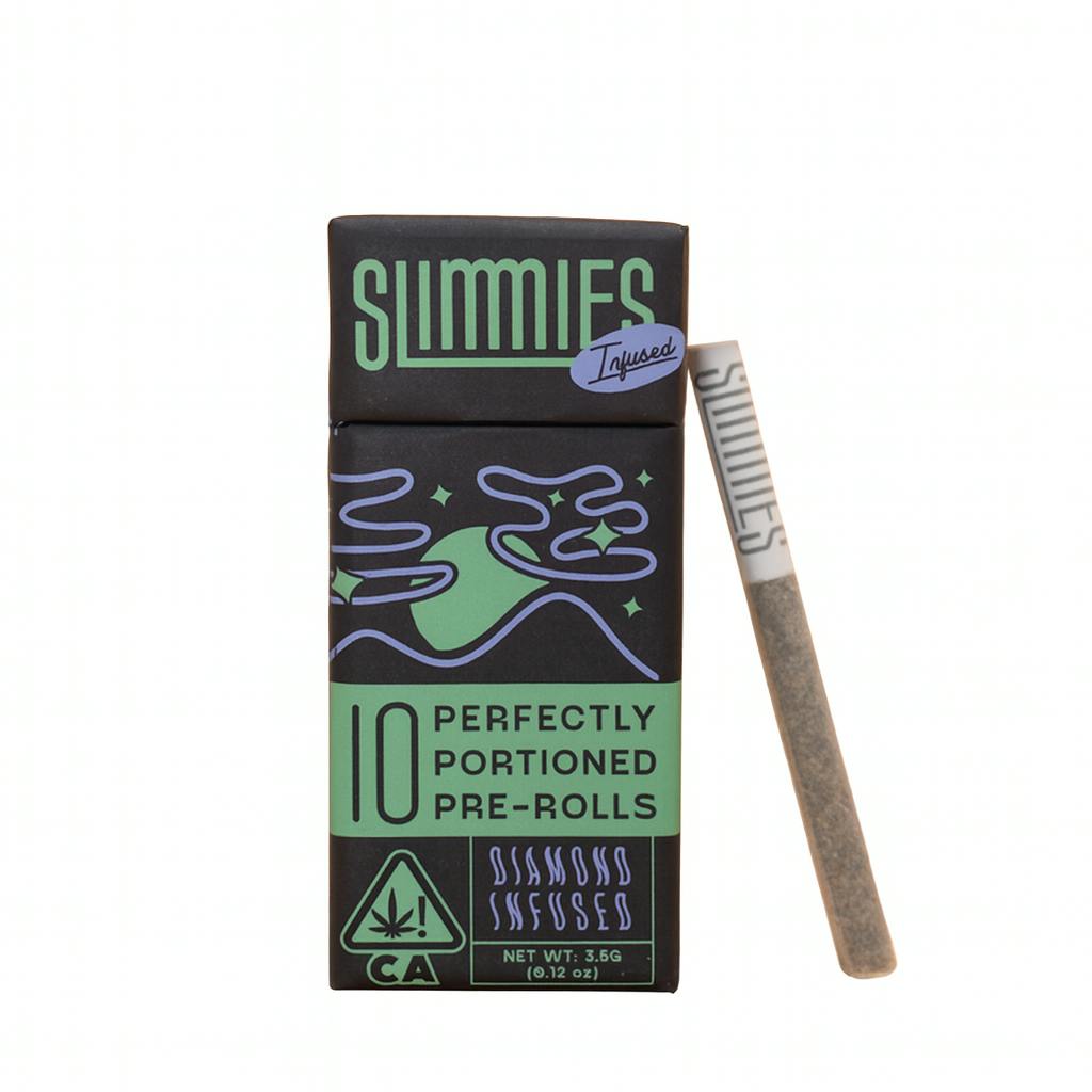 Slimmies Blue Andeze Infused 10-Pack 3.5g