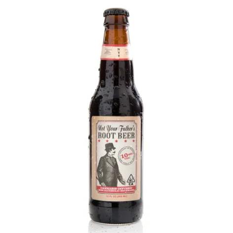 Pabst (PBR) - Not Your Father's infused Root Beer | PABST LABS | 10mg | Single Bottle - 355 g