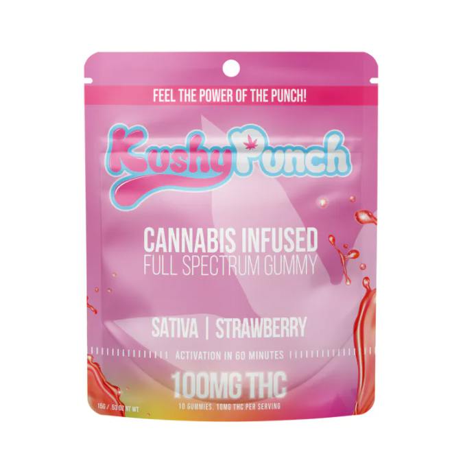 Strawberry Original Gummies | 100mg | 10ct | 10mg/ea