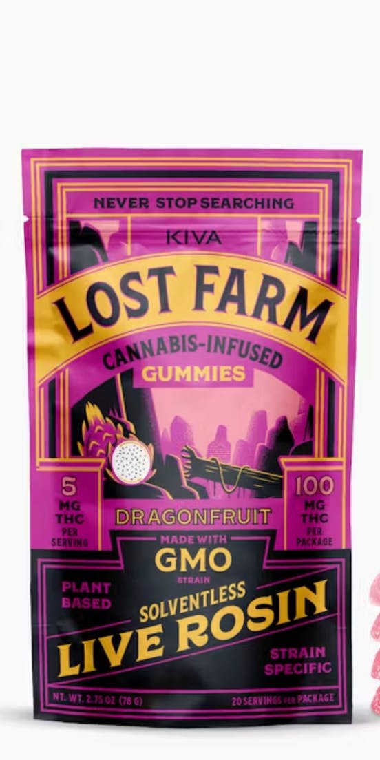 Kiva Confections - Lost Farm: Dragonfruit X GMO