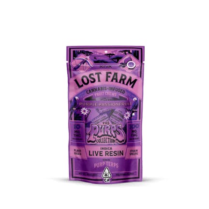 Kiva Confections - Lost Farm: Purple Passionfruit Purp Terps Chews