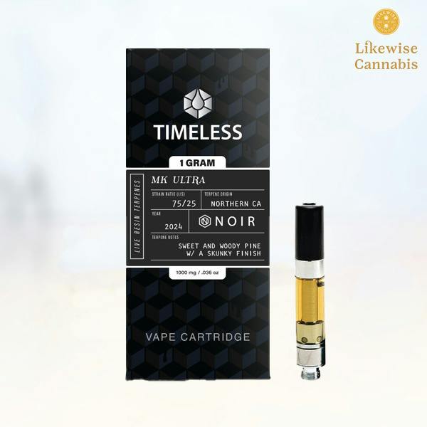 AREA 41 1G DISTILLATE LIVE RESIN TERPENE CARTRIDGE - TIMELESS NOIR