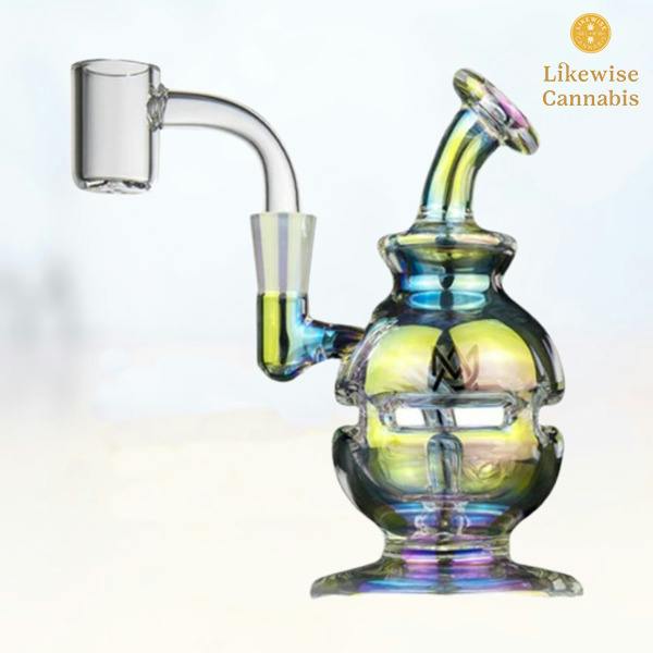 IRIDESCENT ROYALE MINI DAB RIG