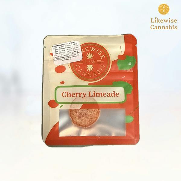 SINGLE 100MG CHERRY LIMEADE GUMMY - LIKEWISE