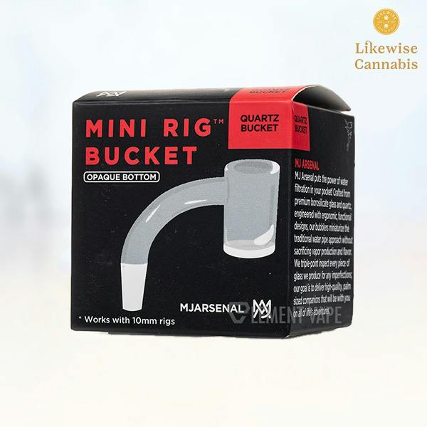 MINI RIG BUCKET WITH OPAQUE BOTTOM - MJ ARSENAL