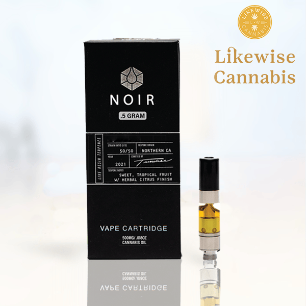 CAKE FACE 1G DISTILLATE LIVE RESIN TERPENE CARTRIDGE - TIMELESS NOIR