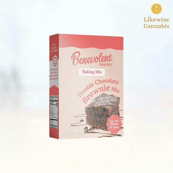 1000MG DOUBLE CHOCOLATE BROWNIE MIX - BENEVOLENT BAKERY