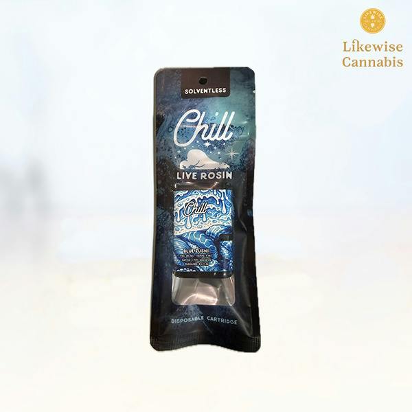 BLUE ZUSHII 0.5G LIVE ROSIN DISPOSABLE - CHILL