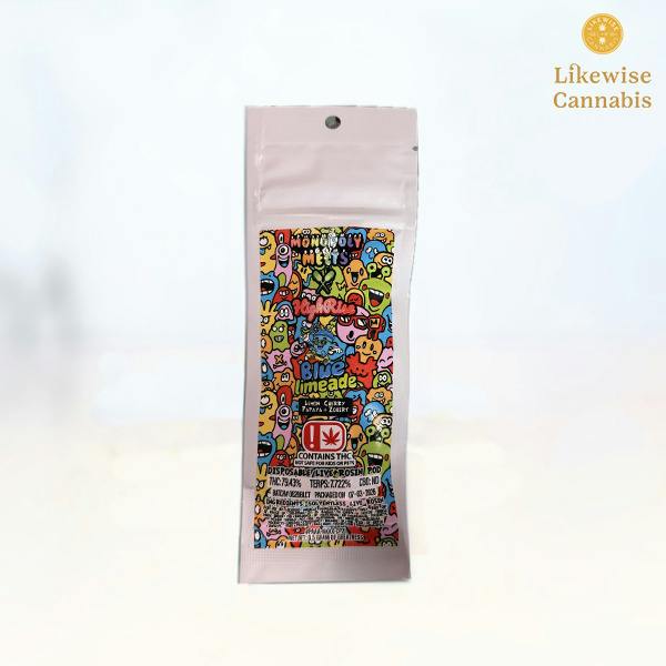 BLUE LIMEADE 0.5G LIVE ROSIN DISPOSABLE - HIGH RISE EXTRACTS